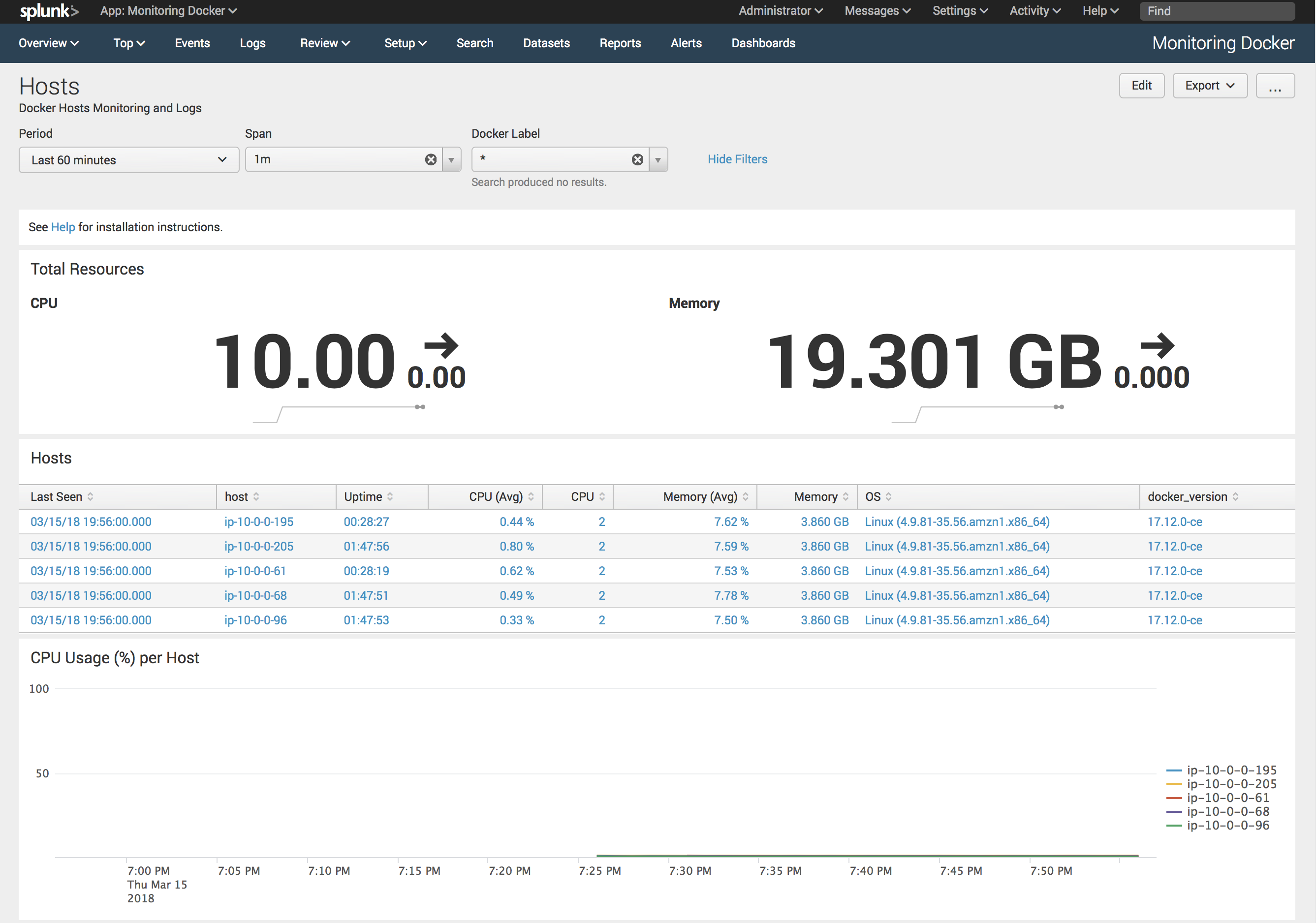 Configure JSON