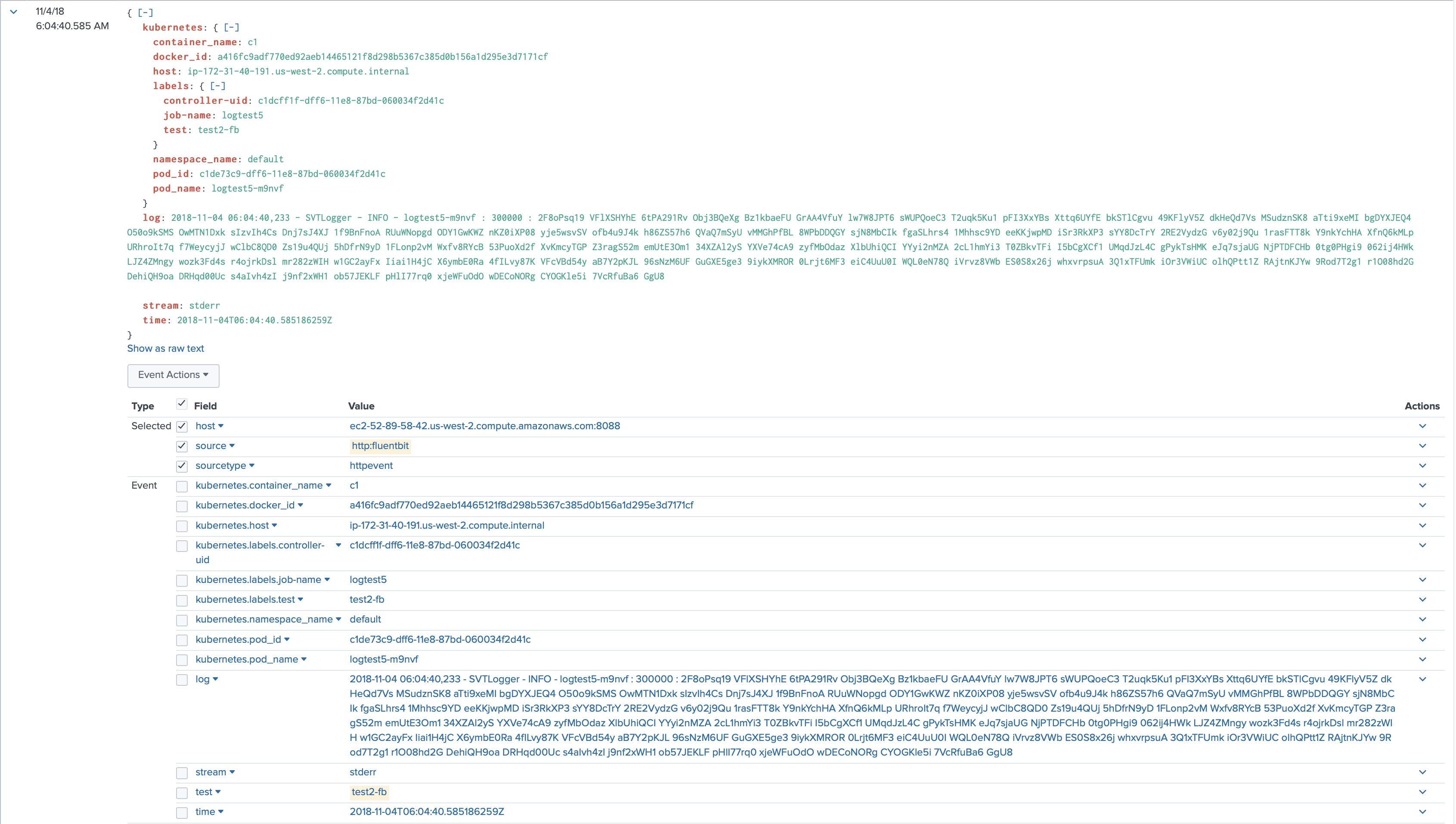 Log Format