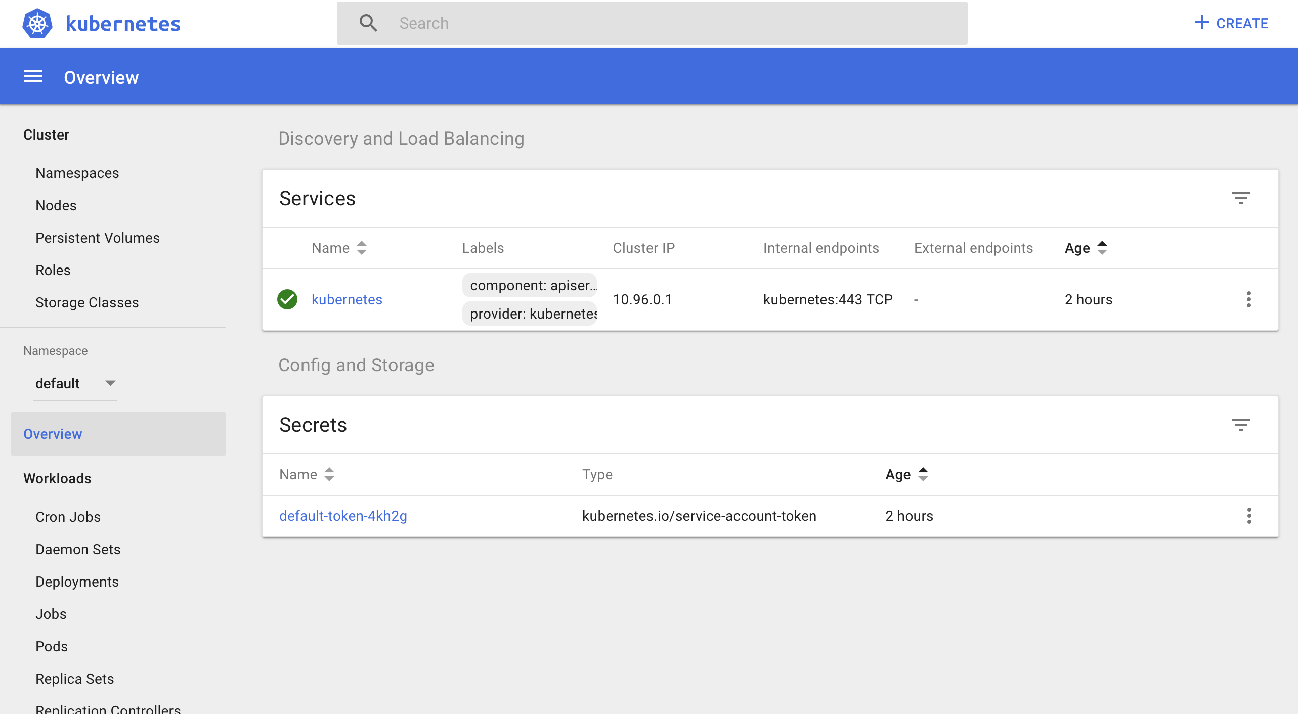 Kubernetes Dashboard