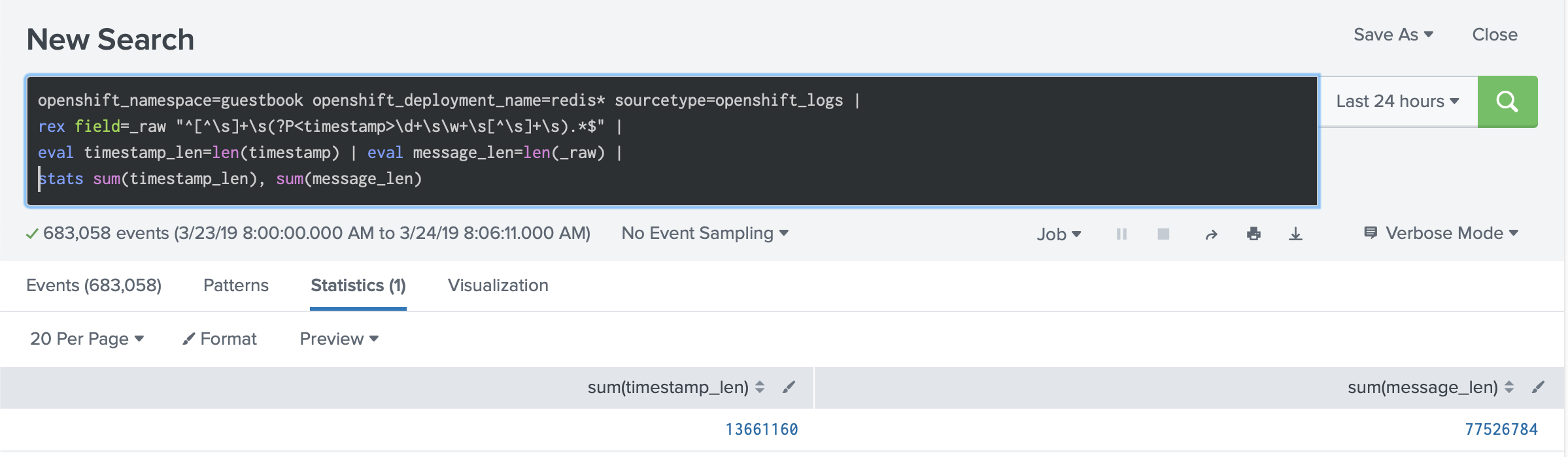 Timestamp cost